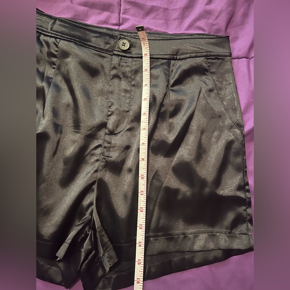 NWOT Black Dressy Shorts - Picture 4 of 5